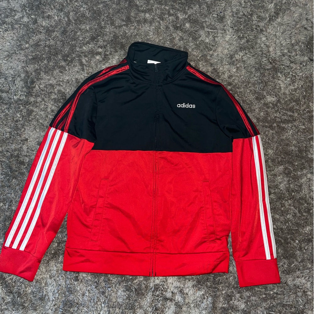 Boys adidas zip up jacket
